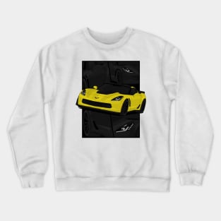 Z06 YELLOW Crewneck Sweatshirt